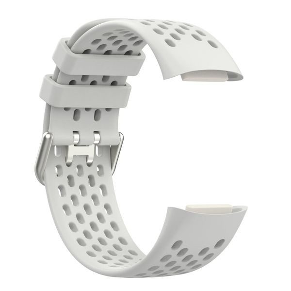 Fitbit Charge 5 Silicone Strap White Carousel 1