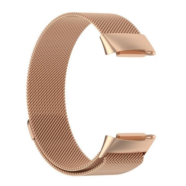 Fitbit Charge 5 Milanese Loop Strap Gold Carousel 1