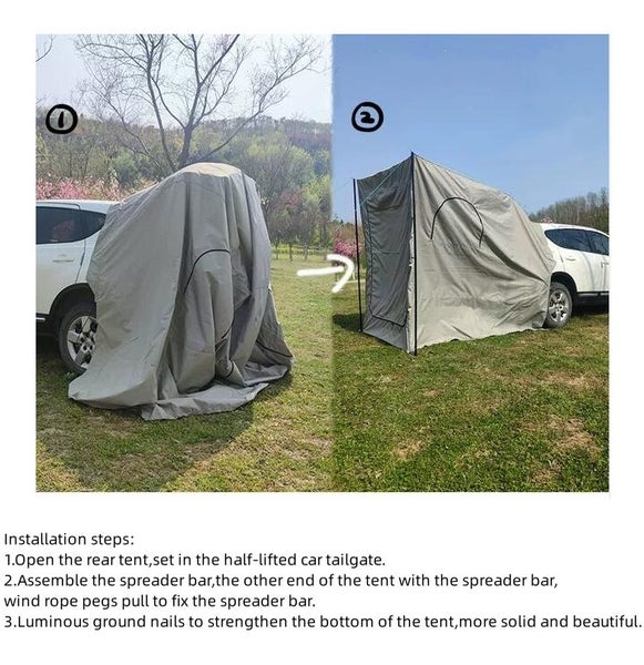 Car Awning Tent Shelter Shade Tent Canopy Carousel 7