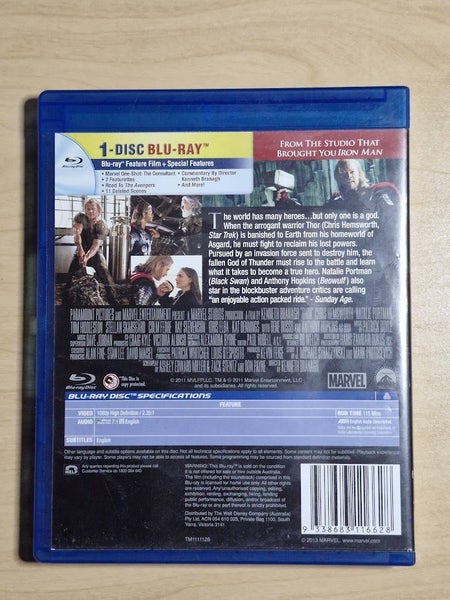 Marvel Studio's Thor - Blu-ray Carousel 2