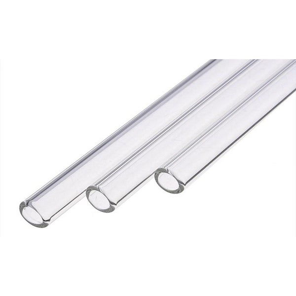 Glass Drinking Straws Reusable Transparent Straight or Bent Straws Set with Clea Carousel 10