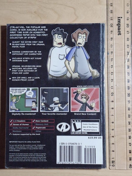 RARE Ctrl+Alt+Del (CAD) - Volume 1 - Insert Coin - Paperback Carousel 2