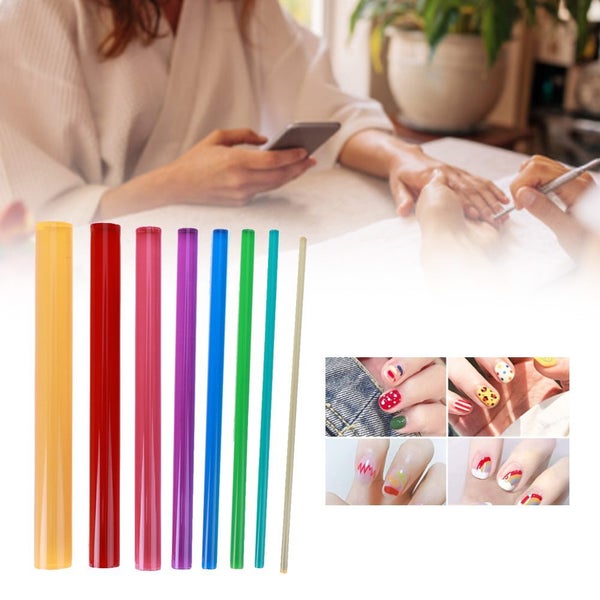 8pcs DIY Acrylic Rocks Painting Dotting Tool Carving Pottery Nail Art Tool Carousel 1