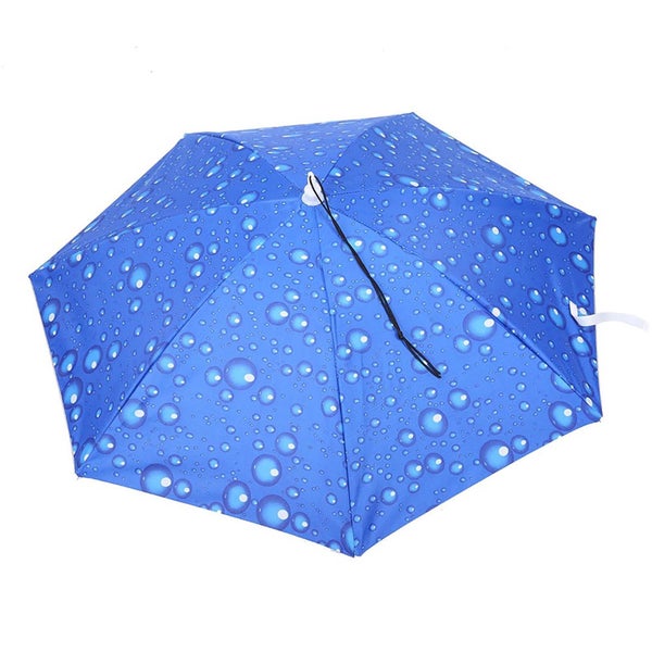 77cm Sunscreen Windproof Head-Mounted Umbrella Top Folding Hat Umbrella62865829135619114