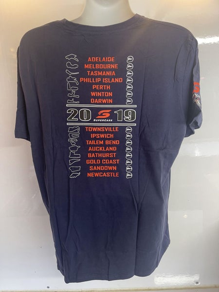 SUPERCARS MENS BLUE LOGO T-SHIRT Carousel 2