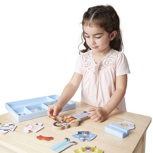 Melissa & Doug Julia Occupations Magnetic Dress-Up Carousel 2