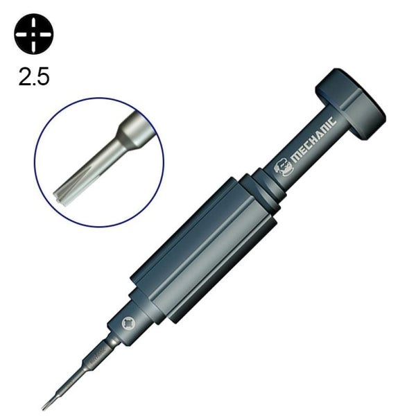 Mechanic Mortar Mini Ishell Hollow Cross Tip 2.5 Middle Bezel Screwdriver Carousel 1