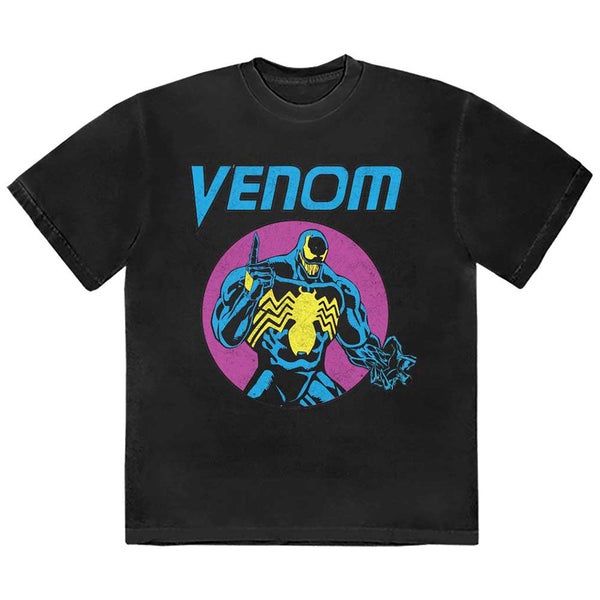 Venom Purple Circle Logo T Shirt Carousel 1