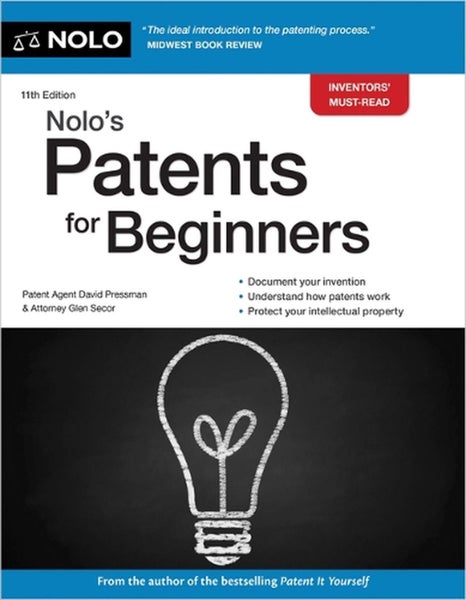 Nolo's Patents for Beginners by David Pressman - Paperback Carousel 1