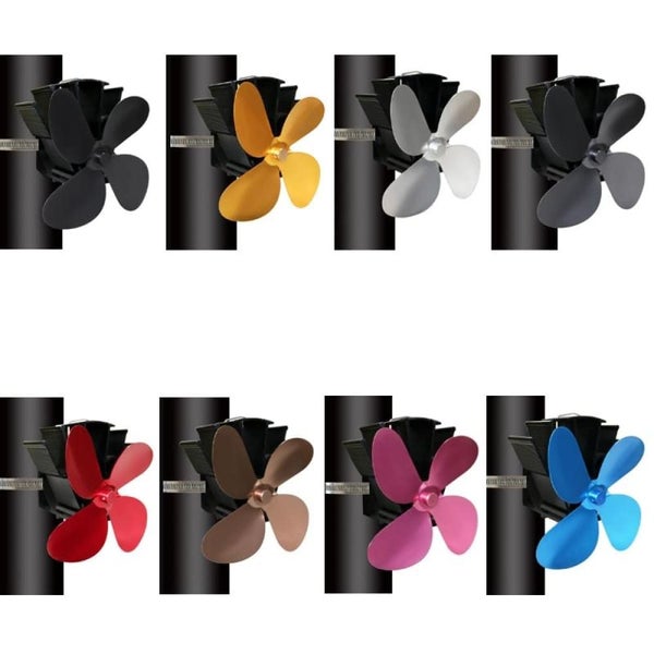 Yl603 Thermodynamic Magnetless Wall Mounted Fireplace Fan Carousel 2