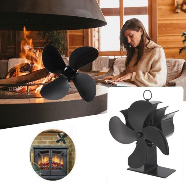 Zj-1 Fireplace Thermal Power Stove Fan Carousel 4