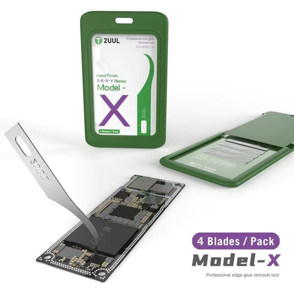 2uul Hand Finish Blades For Phone Screen Debonding/removal Ic Model e Carousel 1