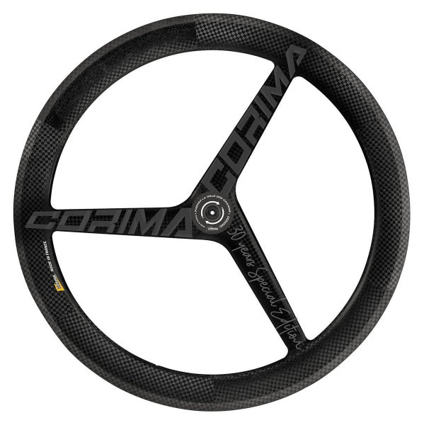 Corima Wheel Front Road 3 Spoke Disc Brake Clinche Carousel 1