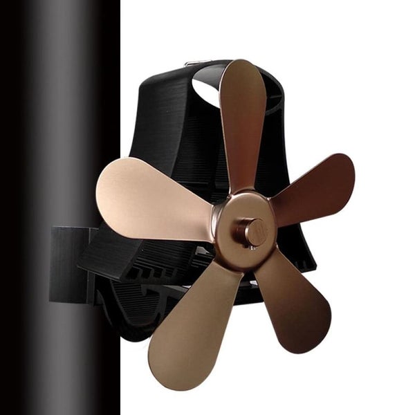 Yl-106 5-blade High Temperature Aluminum Heat Powered Fireplace Stove Fan Carousel 1