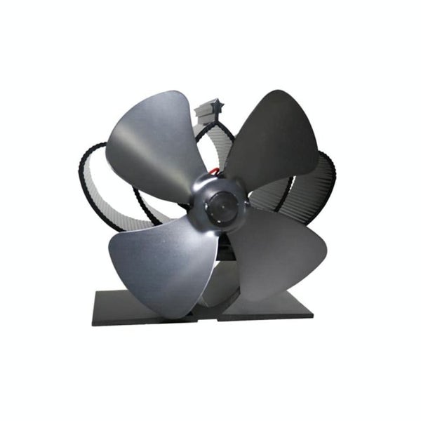 Yl201 4-blade High Temperature Metal Heat Powered Fireplace Stove Fan Carousel 17