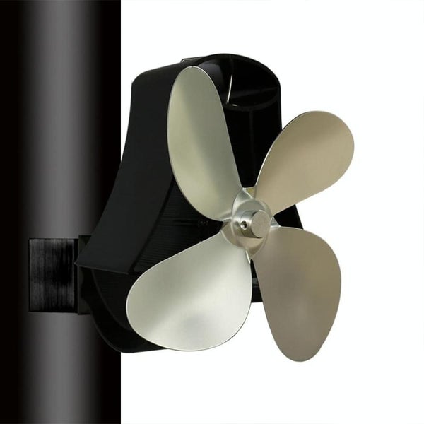 Yl-105 4-blade Aluminum Heat Powered Fireplace Stove Fan Carousel 2