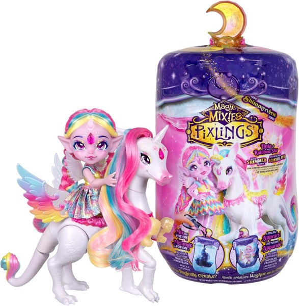 Magic Mixies: Pixlings - Unia and Rainbow Star Carousel 1