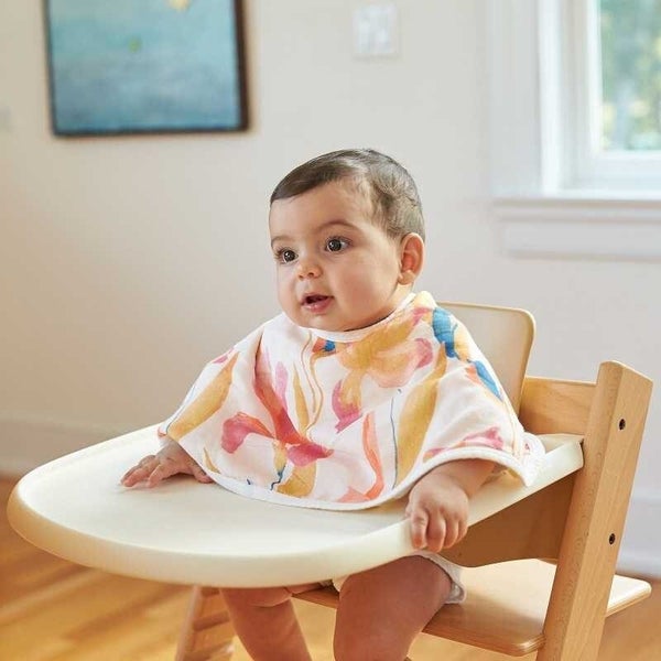 Aden + Anais: Silky Soft Bamboo Burpy Bib - Featherlight Carousel 5