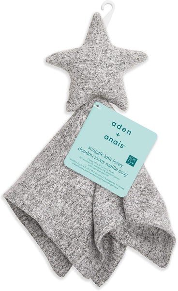 Aden + Anais: Lovey - Heather Grey Carousel 2