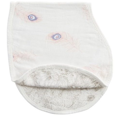 Aden + Anais: Silky Soft Bamboo Burpy Bib - Featherlight Carousel 1