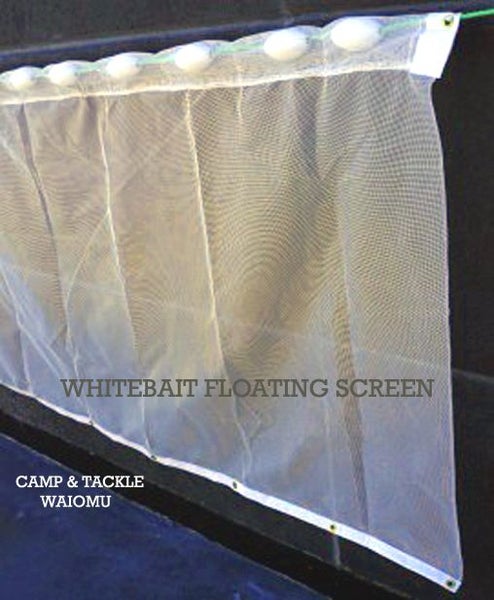 Whitebait Floating 3.0m Screen SPECIAL with Bottom Pockets for Chain Carousel 1