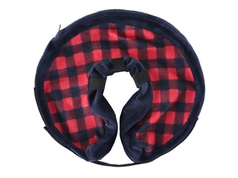 Inflatable Pet Recovery Collar Adjustable Pet Neck Protective Collar Red L Carousel 3