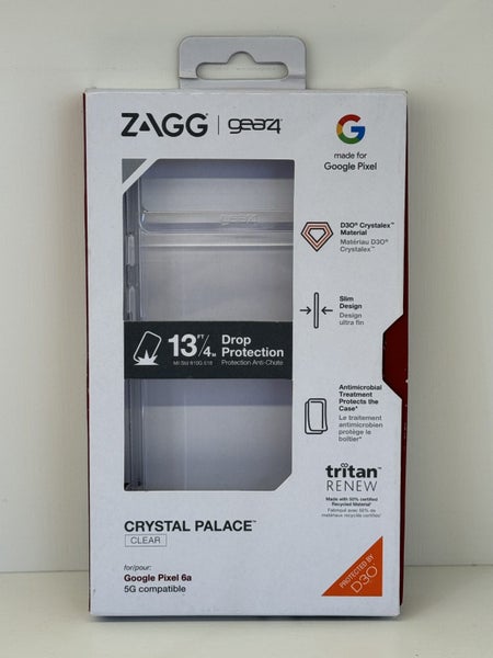 ZAGG gear4 Crystal Palace Clear Case for Google Pixel 6a - Like New Carousel 1