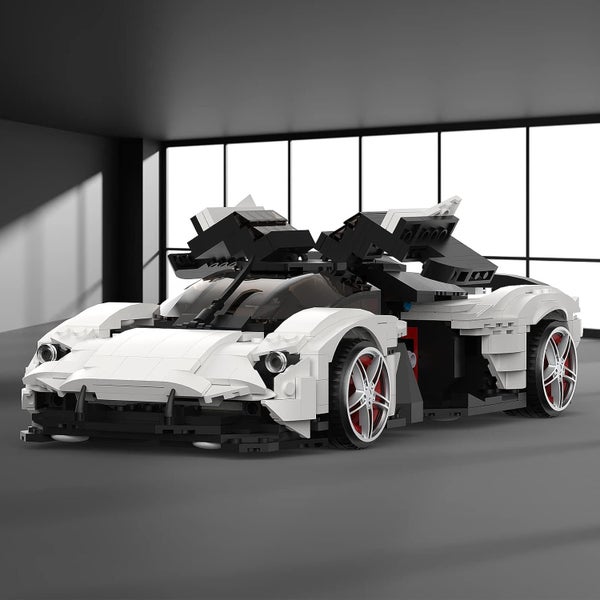Super Car Valkyrie building blocks - 1136 Pieces-Compatible with Lego Carousel 2