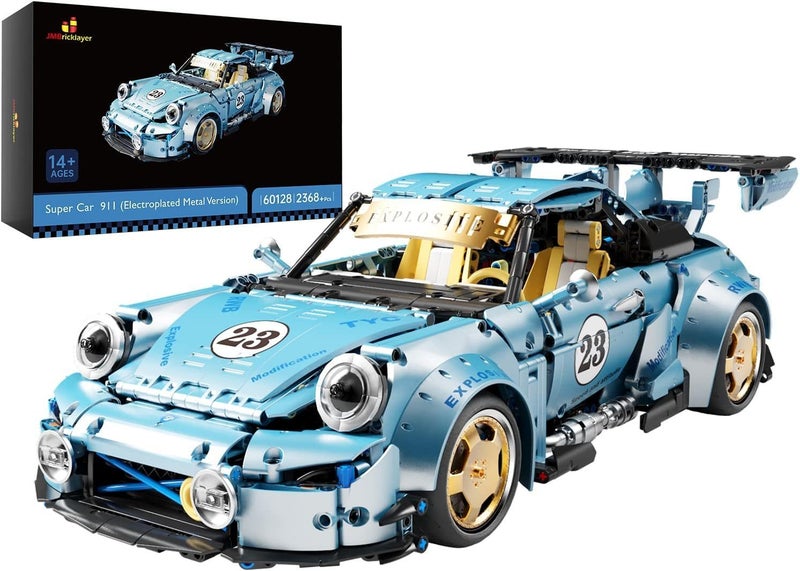 JMBricklayer Race Car building kit - 2368 Pieces-Compatible with Lego Carousel 1