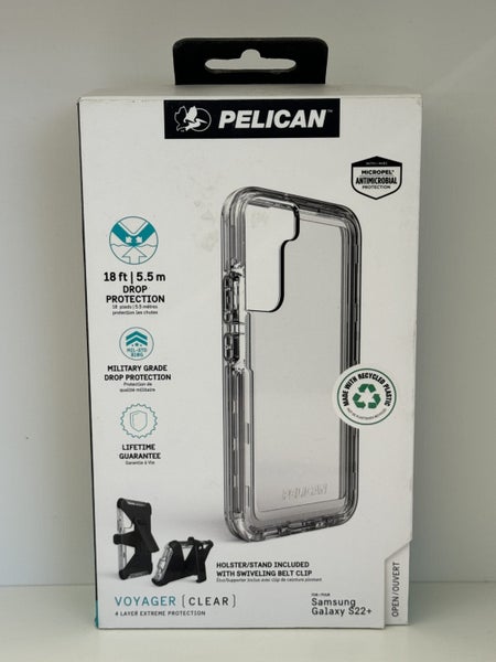 PELICAN VOYAGER Clear Case for Samsung Galaxy S22+ - Like New628647404710421124