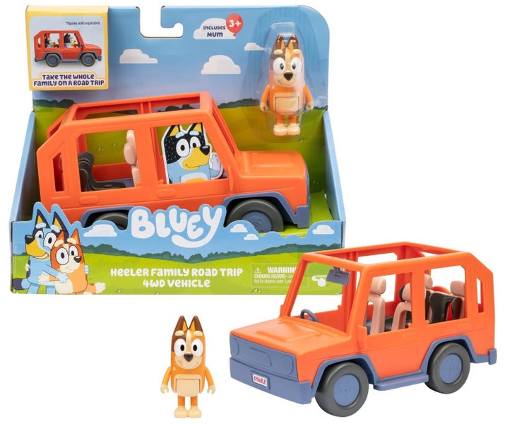 Bluey: Heeler Family Road Trip 4WD Vehicle Carousel 1