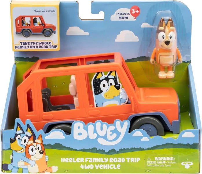 Bluey: Heeler Family Road Trip 4WD Vehicle Carousel 5