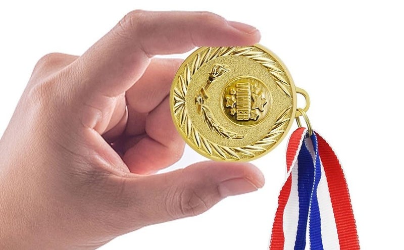 12PCS Winner Gold Award Medals Prize Olympic Carousel 2