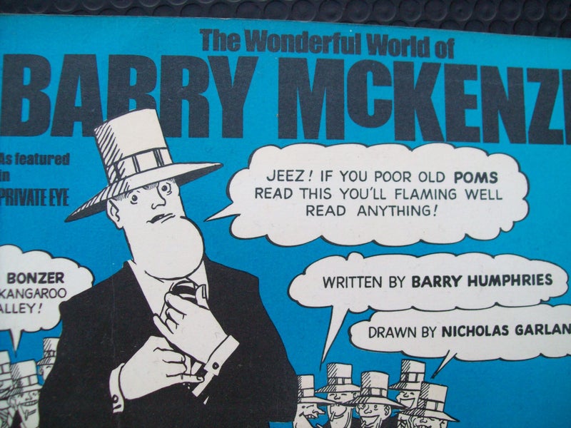 "WONDERFUL WORLD OF BARRY MCKENZIE" BY BARRY HUMPHRIES & NICK GARLAND Carousel 1