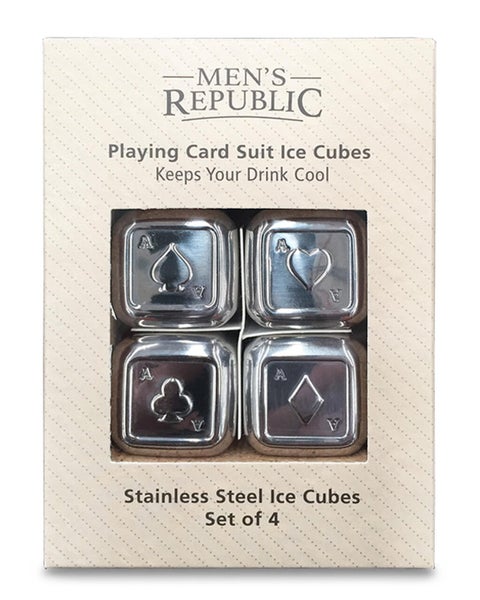 Men's Republic Playing Card Suits Ice Cubes, 4 Pieces Carousel 1