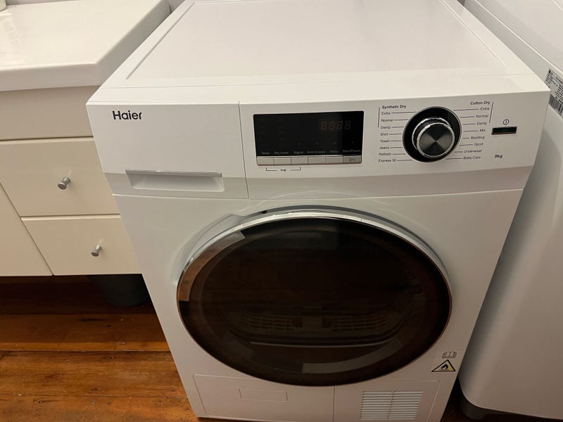 Haier Condensing Dryer, 8kg plus local deliver if needed Carousel 2