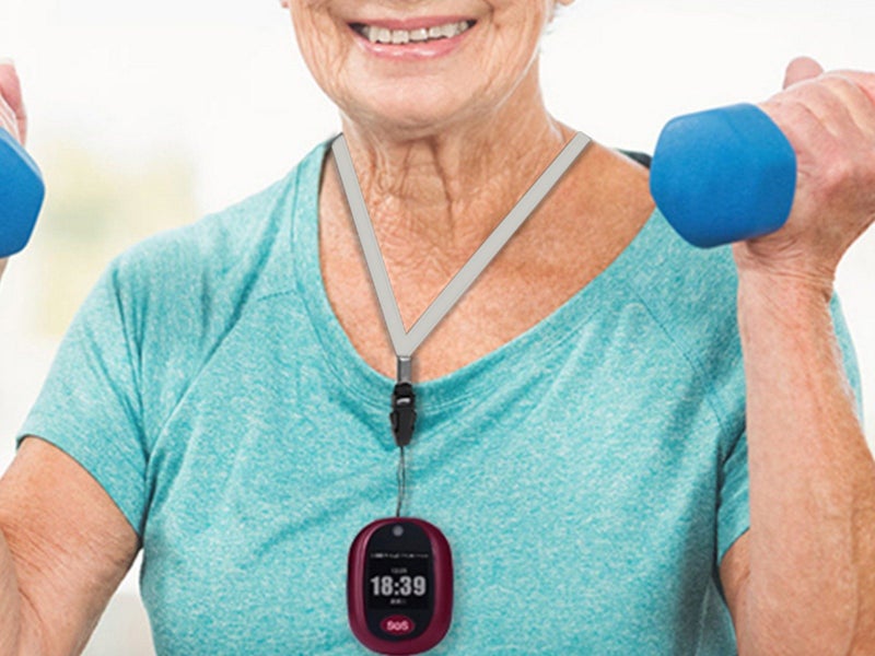 4G GPS Tracker for Kids and Elderly Touchscreen Real Time SOS Tracking Red Carousel 5