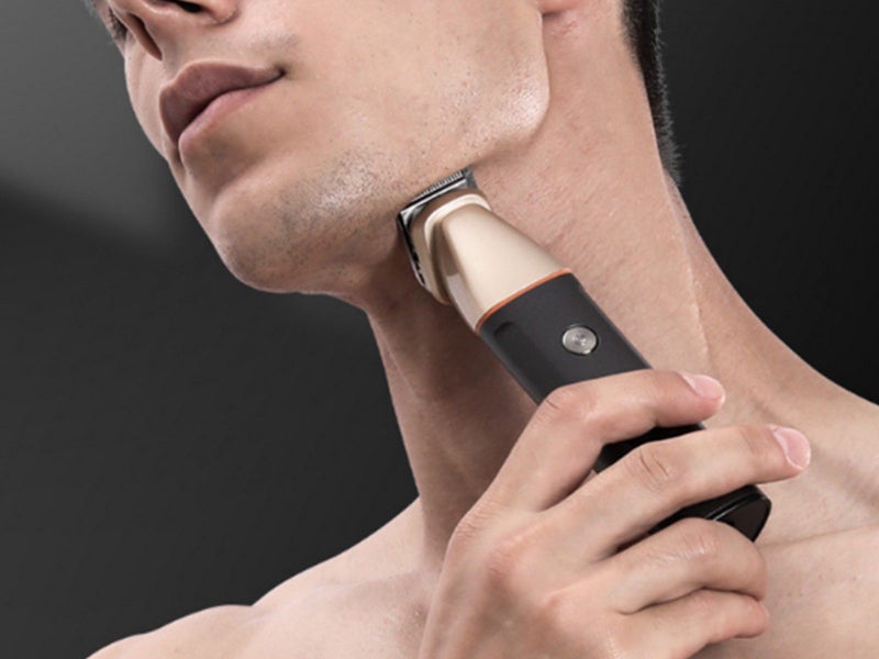 Men Hair Clippers Trimmer Kit Washable Electric Razor Hair Beard Trimmer Golden Carousel 5