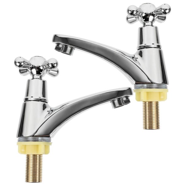1 Pair Bathroom Sink Faucets Modern Sink Faucet Single Handle Bathroom Faucet Carousel 2