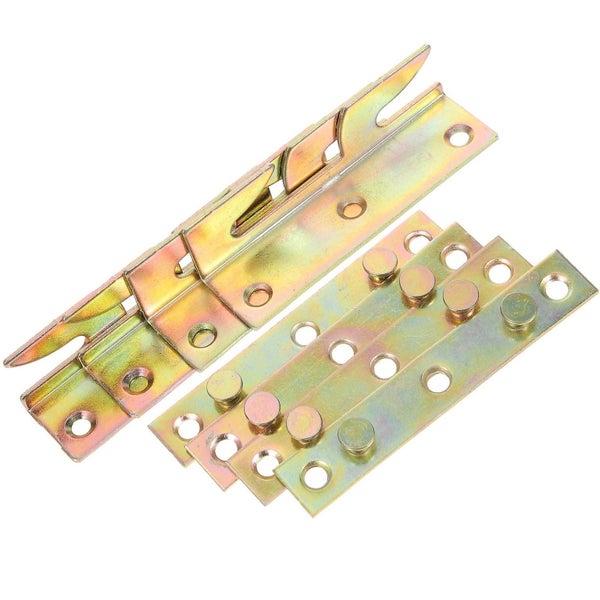 8pcs Bed Frame Brackets Bed Hinges Bed Rail Brackets Heavy Duty Bed Rail Suppor Carousel 2