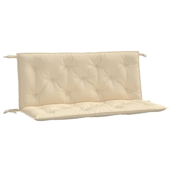Garden Bench Cushions 2pcs Beige 120x50x7cm Oxford Fabric Tlolno Carousel 2