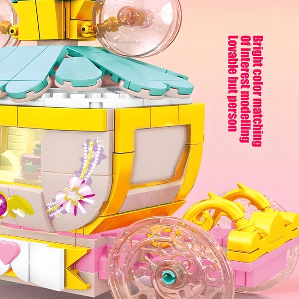 Blocks Toy Fairytale Princess Aurora Chariot (Lego Compatible) - Great Price Carousel 6