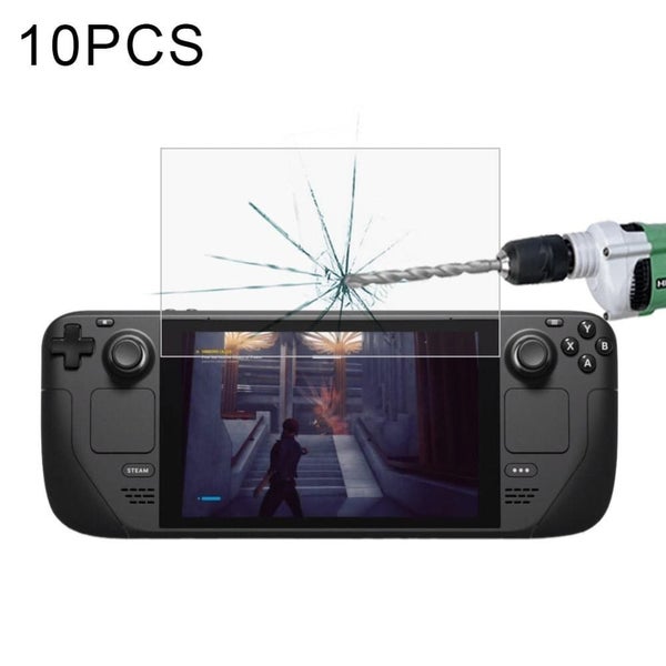 10 Pcs 0.26mm 9h 2.5d Tempered Glass Film For Game Console Carousel 1