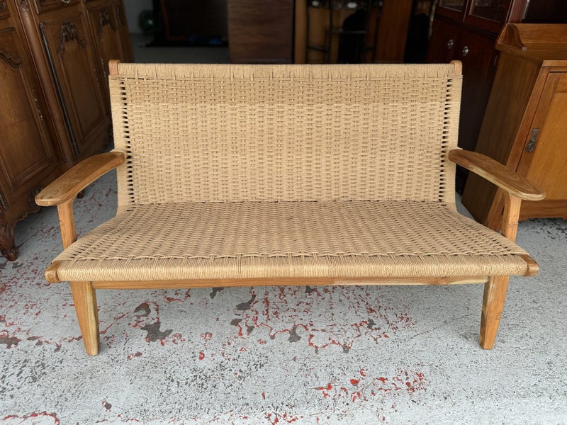 Vintage Danish Style 3 Seater Seat Carousel 1