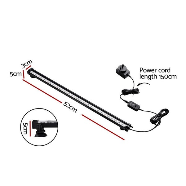 Aquarium Light Submersible 52cm Air Bubble Led Light Carousel 2