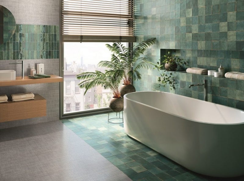 Wall Tile/ Subway Green Gloss Tiles 52x161mm; Only $59.99/Box Carousel 1