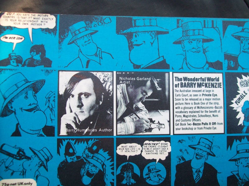 "WONDERFUL WORLD OF BARRY MCKENZIE" BY BARRY HUMPHRIES & NICK GARLAND Carousel 2