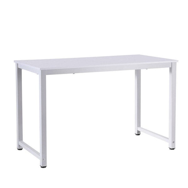 Computer Desk Home Office Study Table White 120cm Carousel 1