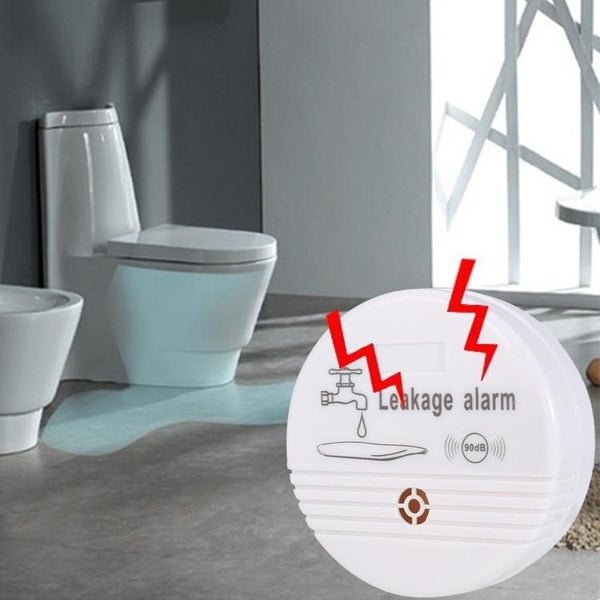 360 Degrees Water Leak Detector Sensor 85Db Volume Water Leakage Alarm For Ho... Carousel 1