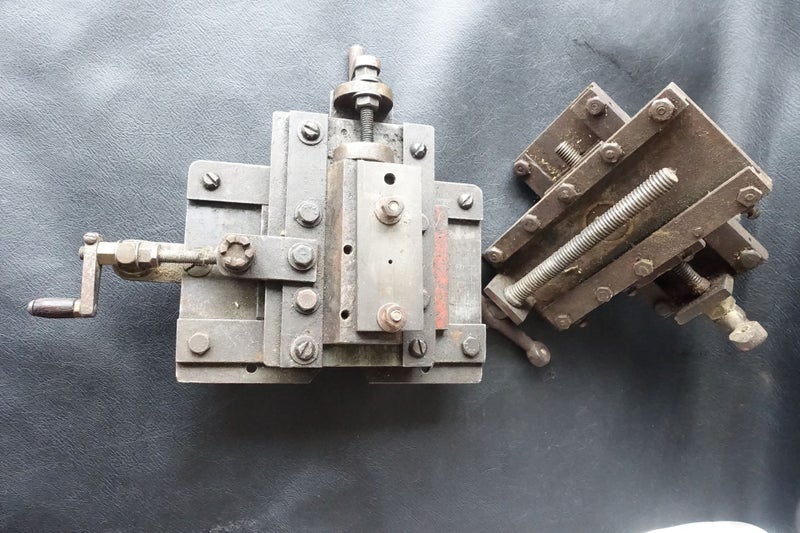 Vintage Lathe Cross Slide Compound Tool Holders (SKU A8) Carousel 1